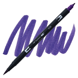 Tombow Dual Brush-Pen Abt 553 Feutre Aquarelle Violet Brume - Oh! Naif