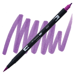 MARKER TOMBOW DUAL BRUSH 665 PURPLE TB56574