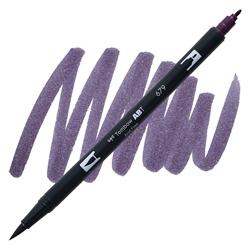 MARKER TOMBOW DUAL BRUSH 679 DARK PLUM TB56577