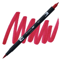 MARKER TOMBOW DUAL BRUSH 847 CRIMSON TB56597