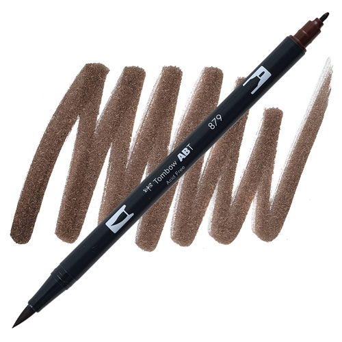 brown marker pen