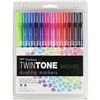 MARKER SET TWINTONE TOMBOW BRIGHT 12/SET TB61500