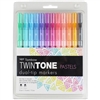 MARKER SET TWINTONE TOMBOW PASTEL 12/SET TB61501