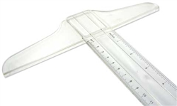 T-SQUARE RULER PLASTIC HEAD 18IN. CTJR18