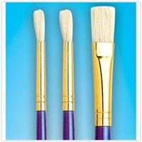 BRUSH SET LOEW CORNELL 3PC BRISTLE HAIR - ACRYLIC/OIL 2026