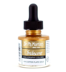 INK IRD METALLIC 1oz COPPERPLATE GOLD DR PH MARTINS DR400070-11R