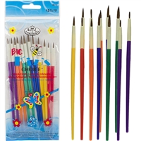 BRUSH SET BIG KIDS 12 PIECE VALUE PACK RYBK112