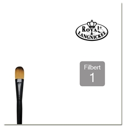 BRUSH ESSENTIALS FILBERT 1 MR43T-1	