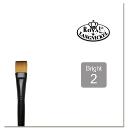 BRUSH ESSENTIALS BRIGHT-FLAT 2 MR43B-2 	