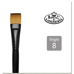 BRUSH ESSENTIALS BRIGHT-FLAT 8 MR43B-8	