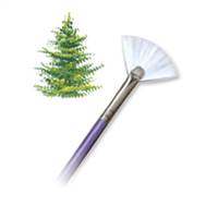 BRUSH CC WHITE TAKLON FAN No 4 R9859-4