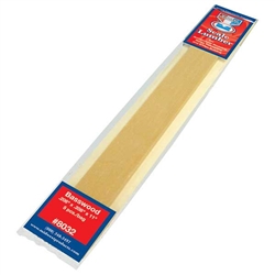 SCALE LUMBER STRIP 5.3mm x 5.3mm x 30.5cm PACK of 5 MI8032