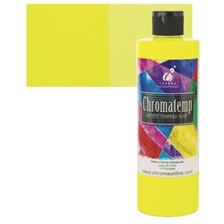 TEMPERA FLUORESCENT YELLOW 250ML CHROMATEMP 2219