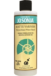 VARNISH MATTE POLYURETHANE 8 onz JO SONJAS 3700