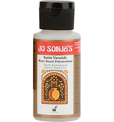 VARNISH SATIN POLYURETHANE 2onz JO SONJAS 3855