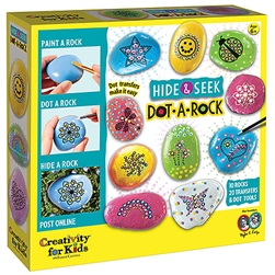 Hide & Seek Dot-a-Rock Painting Kit CK6364