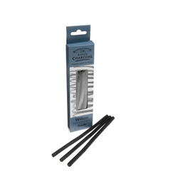 CHARCOAL VINE- MEDIUM PACK OF 3 STICKS- WINSOR & NEWTON WN7005170