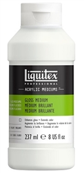 LIQUITEX  GLOSS MEDIUM 8OZ LQ5008