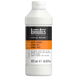 LIQUITEX MATTE VARNISH 16OZ LQ5216