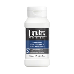 GESSO LIQUITEX 4 onzas (118ml) FLUID- CLEAR LQ7604