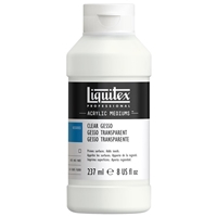 GESSO LIQUITEX - ACRYLIC CLEAR GESSO 8OZ LQ7608