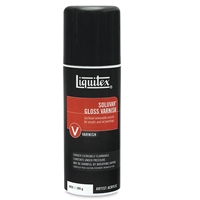 LIQUITEX SOLUVAR OIL & ACRYLIC GLOSS SPRAY VARNISH 12onz LQ6025