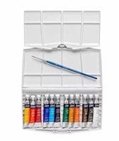 COTMAN WATERCOLOR SET PAINTING PLUS 12/TUBE SET WN0390377