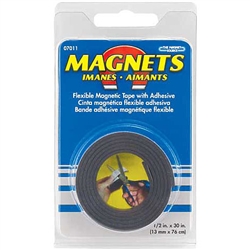 MAGNET TAPE ROLL 1/2 INX30 IN MN07011