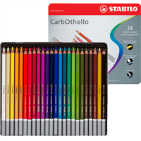 PASTEL PENCIL SET STABILO CARBOTHELLO 24 COLORS 1424-6