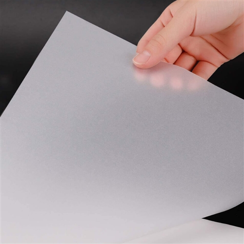 8 1/2 X 11 Translucent Vellum Paper SAMPLES 1 Sample 
