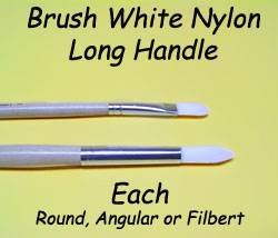 BRUSH 1813 EACH WHITE NYL LH VAR 12 1813 disc