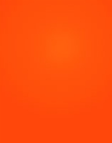 This is a photograph of a Bright Neon Orange construction paper background  Stock Photo