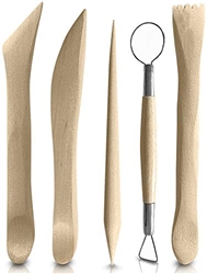 CLAY TOOL SET 5 MONET 6602