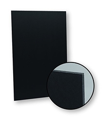 FOAMBOARD BLACK-BLACK 20X30 INCHES 5MM FLIPSIDE FL20308