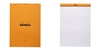 RHODIA LINED PAD PPR 8.25X11.75 RH18600