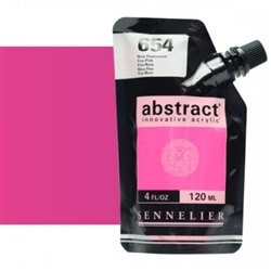 SENNELIER ABSTRACT ACRYLIC 654 NEON PINK 120ml SV121121654