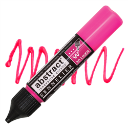 SENNELIER ABSTRACT 3D ACRYLIC LINER - FLUORESCENT NEON PINK 27ml SV121301654