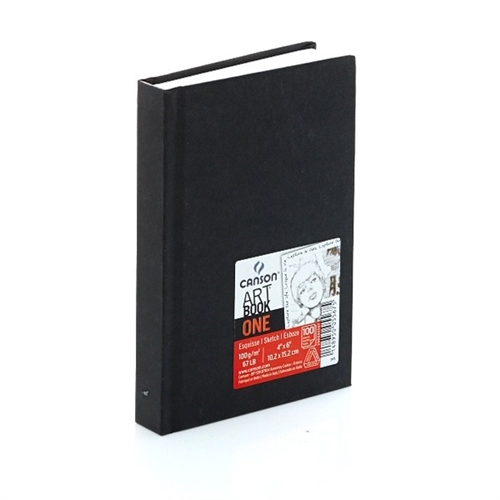  Canson Mix Media Book XL Black 5 x 8 inches