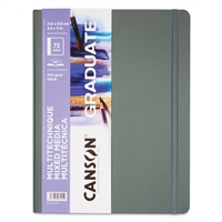 CANSON GRADUATE HARDBOUND MIXED MEDIA 8.5x11 inches WHITE CN31200L032