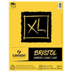 BRISTOL PAD CANSON  XL SMOOTH 11X14 25SH CN400061835