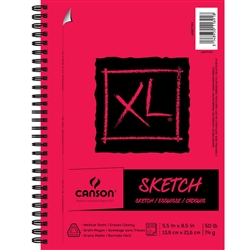 XL SKETCH PAD CANSON 5.5x8.5 SW 100SH CN400077381