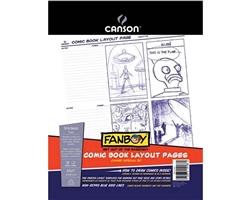 FANBOY COMIC BOOK LAYOUT PAGES 8.5X11 CN100510877