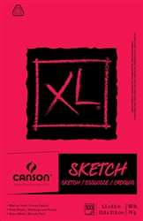 XL SKETCH PAD CANSON 5.5x8.5 inches 100 sheets CN100510938