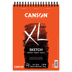 XL SKETCH PAD CANSON 9x12 inches 100 sheets CN100510939