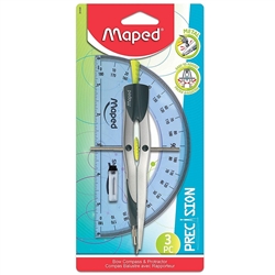 COMPASS PRECISION COMPASS/PROTRACTOR SET MAPED - HX291049