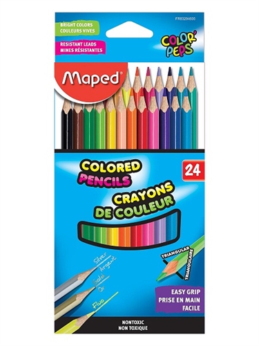 Ooly Jumbo Brights Neon Colored Pencil Set of 6