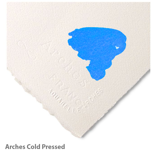 Arches Watercolor Paper Cold Press Bright White 22x30 140lb