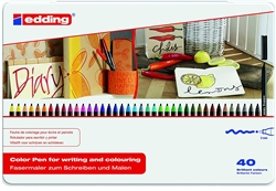 EDDING 1300 FIBER PEN SET 40 COLORS ED1300-40