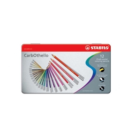 PASTEL PENCIL SET STABILO CARBOTHELLO 12 COLOS SW1412