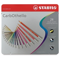 PASTEL PENCIL SET STABILO CARBOTHELLO 24 COLORS SW1424